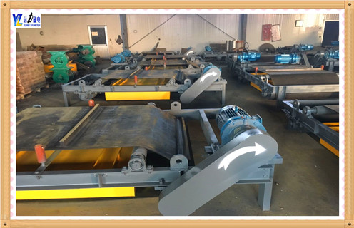 福建皮帶除鐵器現場皮帶跑偏糾正 福建皮帶除鐵器現場皮帶跑偏糾正