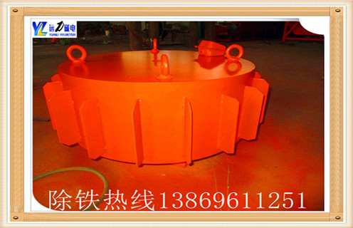 盤(pán)式電磁除鐵器的工作原理 盤(pán)式電磁除鐵器的工作原理