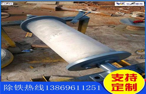 永磁磁力滾筒結構圖 永磁磁力滾筒結構圖