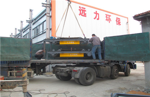 永磁自卸式除鐵器，吉林永磁自卸式除鐵器 rcy-8技術參數_技術參數_吉林永磁自卸式除鐵器 rcy-8技術參數磁塊安裝方式_如何換帶