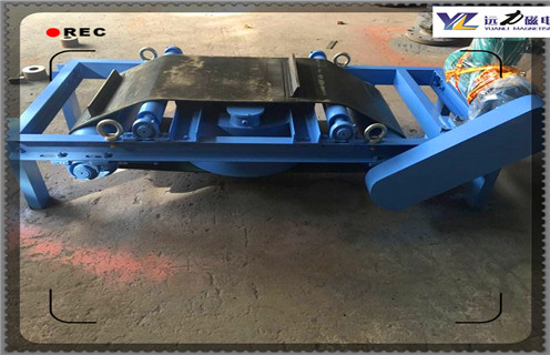 自卸式電磁除鐵器，安徽自卸式電磁除鐵器RCY_安徽自卸式電磁除鐵器RCY廠家配件_型號(hào)及工作視頻