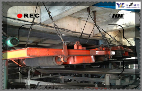 電磁自卸式除鐵器，福建電磁自卸式除鐵器設備_福建電磁自卸式除鐵器設備廠家配件_型號及工作視頻 