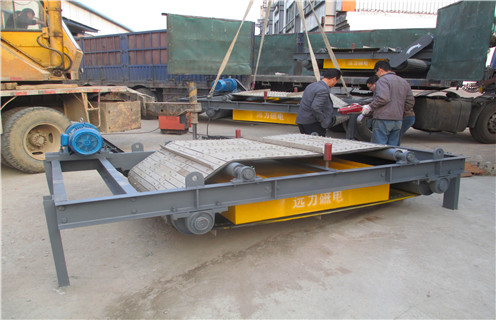 帶式除鐵器，北京帶式除鐵器皮帶跑偏知識參數_內部磁塊安裝方法_北京帶式除鐵器皮帶跑偏型號價格