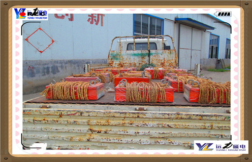 懸掛式永磁除鐵器，北京rcyb-8懸掛式永磁除鐵器_內(nèi)部磁塊安裝方法_北京rcyb-8懸掛式永磁除鐵器定制供應(yīng)型號價格