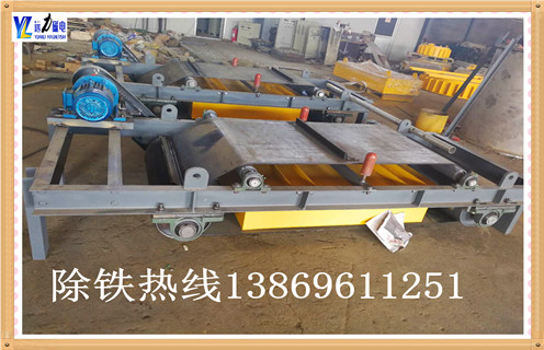 電磁自卸除鐵器，遼寧電磁自卸式除鐵器技術參數工作視頻_國家標準_遼寧電磁自卸式除鐵器技術參數訂做配電箱型號