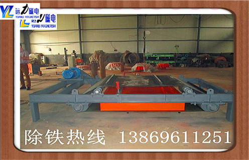 電磁自卸式除鐵器，甘肅電磁自卸式除鐵器設計-磁性礦甘肅電磁自卸式除鐵器設計型號表_磁場強度標準范圍