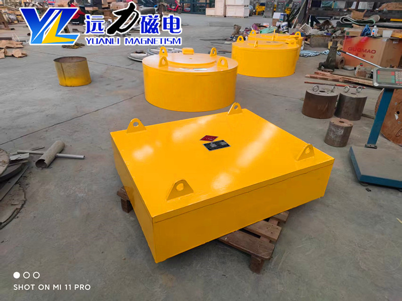 2026 高磁力耐磨輕型吊掛除鐵器木粉木屑物料除鐵設備遠力磁電全系列磁電裝置適配各類生產工況